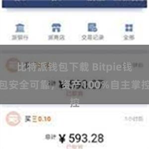 比特派钱包下载 Bitpie钱包安全可靠，资产100%自主掌控