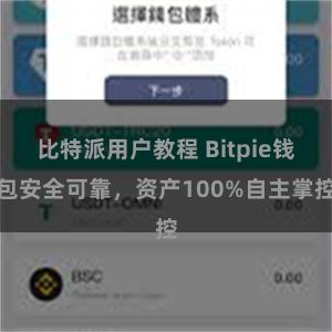 比特派用户教程 Bitpie钱包安全可靠，资产100%自主掌控