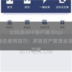 比特派APP客户端 Bitpie钱包使用技巧：多链资产管理全攻略