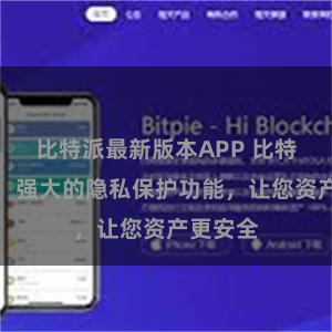 比特派最新版本APP 比特派钱包：强大的隐私保护功能，让您资产更安全