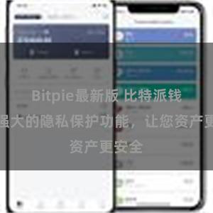 Bitpie最新版 比特派钱包：强大的隐私保护功能，让您资产更安全