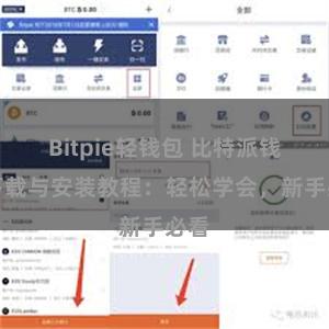 Bitpie轻钱包 比特派钱包下载与安装教程：轻松学会，新手必看