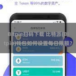 Bitpie扫码下载 比特派(Bitpie)钱包如何设置每日限额？