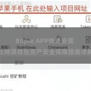 Bitpie APP快速安装 比特派钱包资产安全保障措施详解