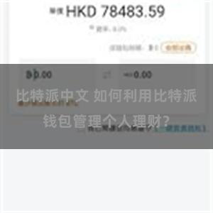 比特派中文 如何利用比特派钱包管理个人理财？