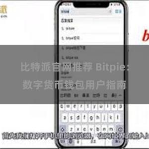 比特派官网推荐 Bitpie：数字货币钱包用户指南