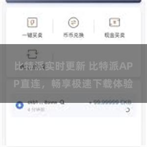 比特派实时更新 比特派APP直连，畅享极速下载体验