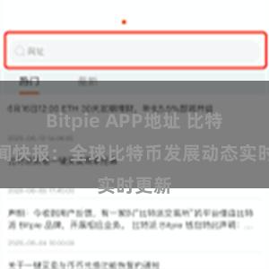 Bitpie APP地址 比特派新闻快报：全球比特币发展动态实时更新